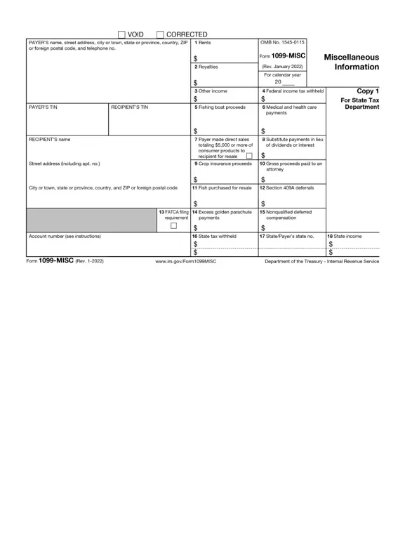 1099-MISC – Miscellaneous Income Reporting